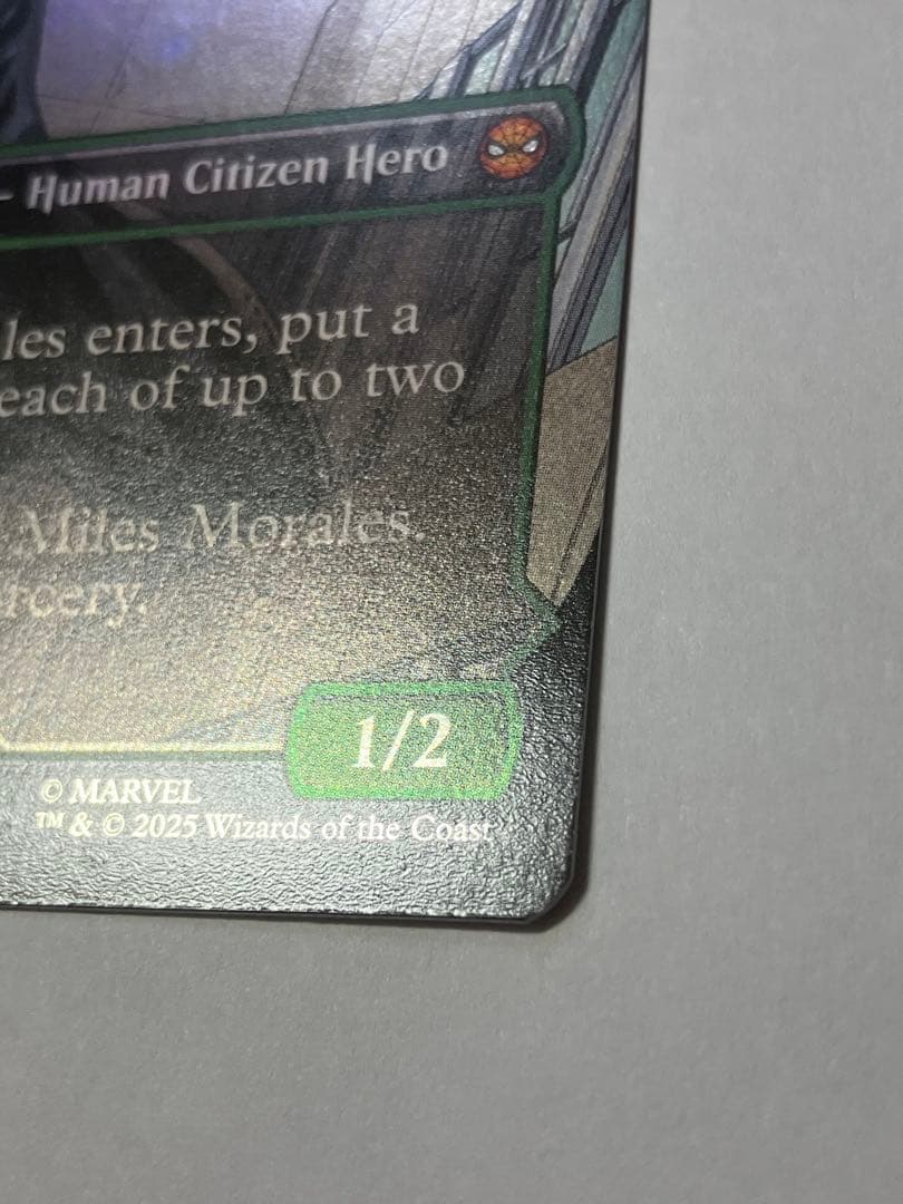 Foil ボーダーレス　マイルズ・モラレス/Miles Morales》