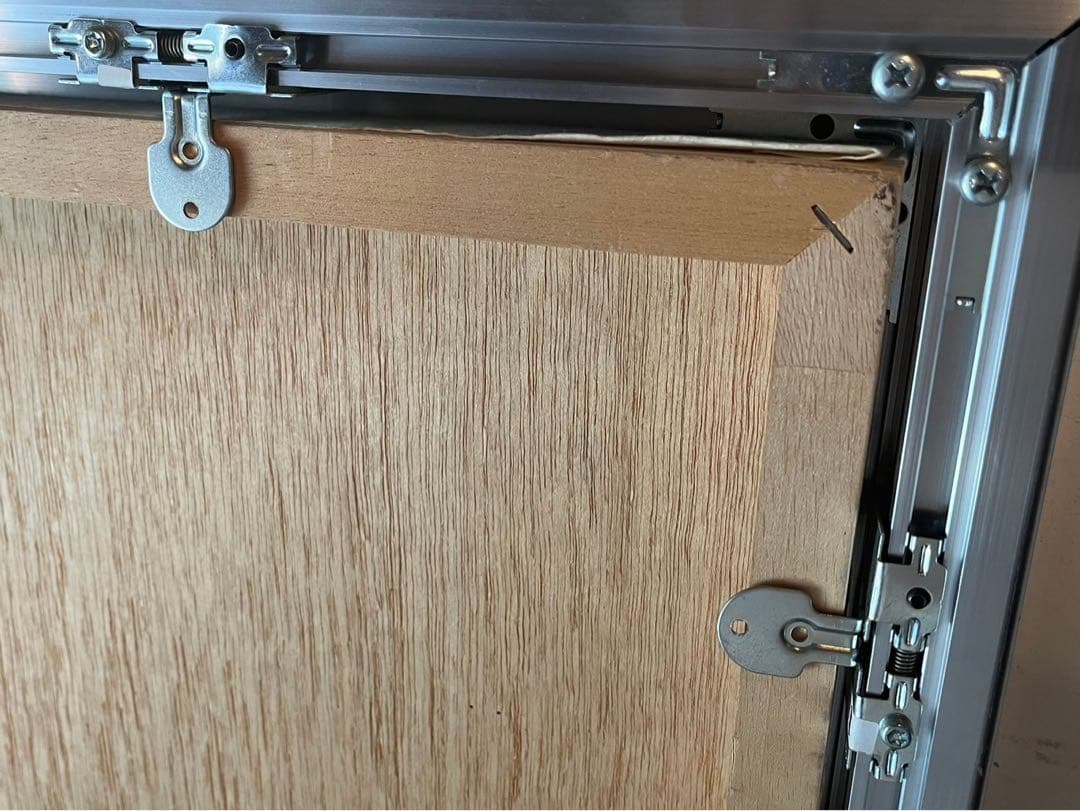 吉田和雄 立葵 絵画 額縁 アルミ 組立式 アート インテリア