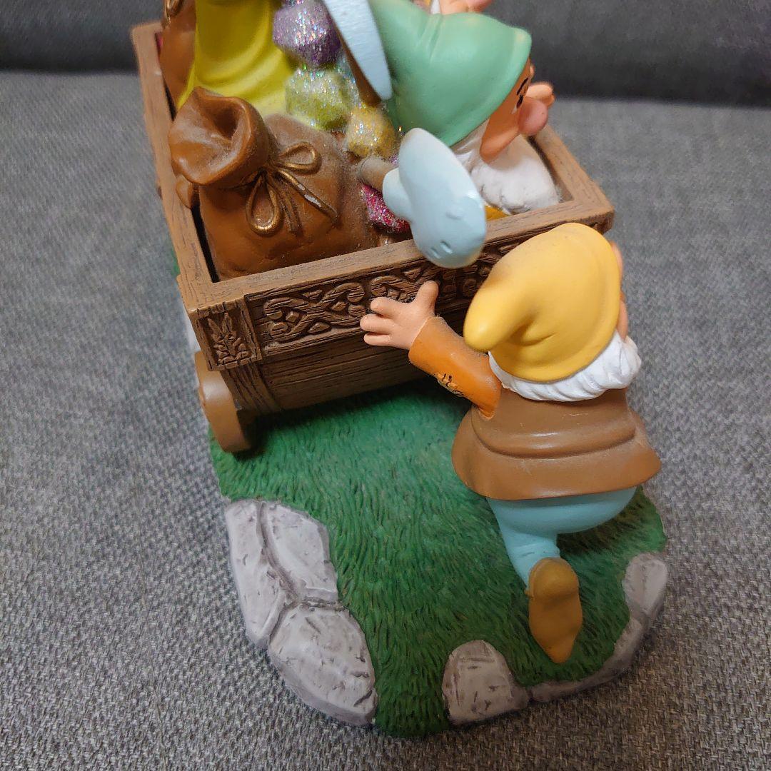 4*i様 ディズニーストア 白雪姫 7人の小人　トロッコ ジュエリースタンド　小