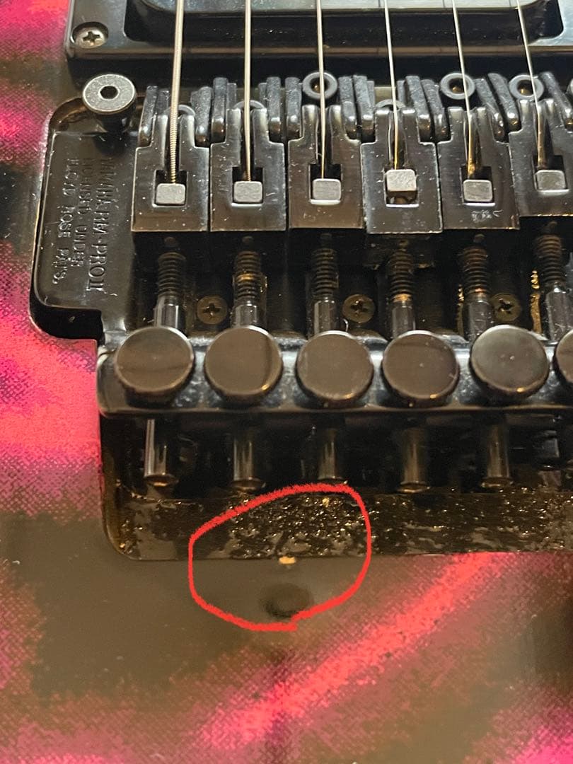 YAMAHA MG MⅡG B'z 松本孝弘モデル ヤマハ ギター ネオン