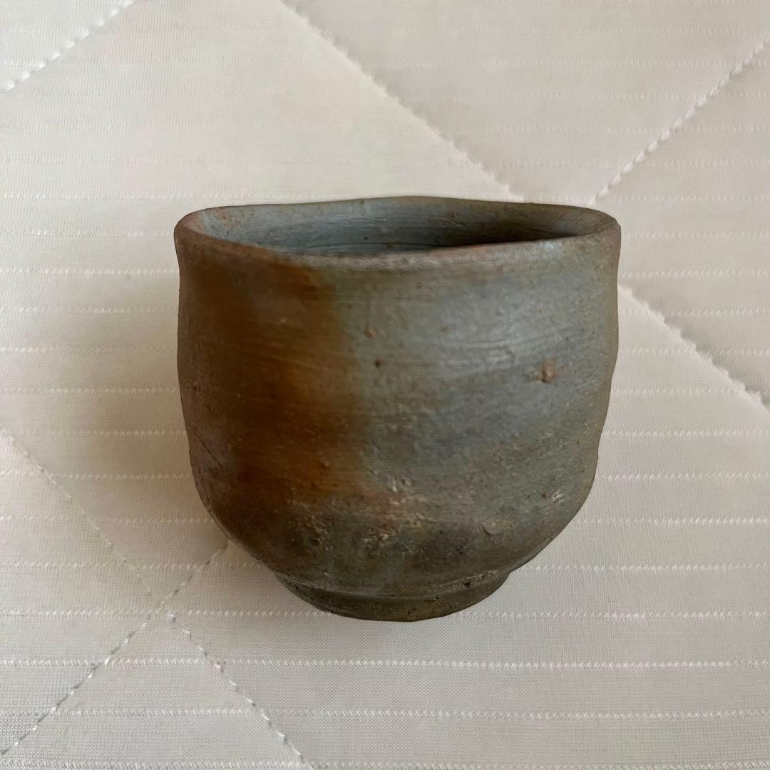 人間国宝　金重陶陽　備前　酒呑　ぐい呑　酒盃　酒器