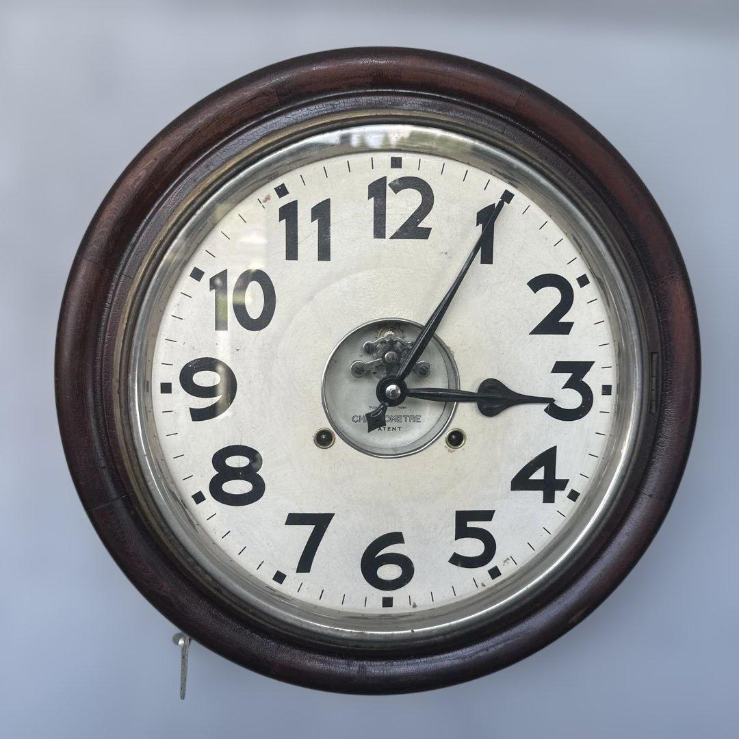 動作確認済み！ヴィンテージ掛時計　ぼんぼん時計