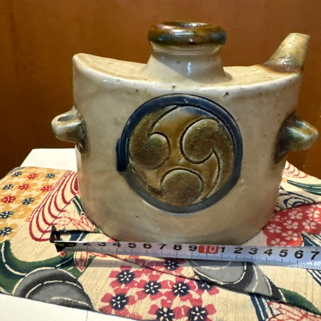 【壺屋焼】古い抱瓶