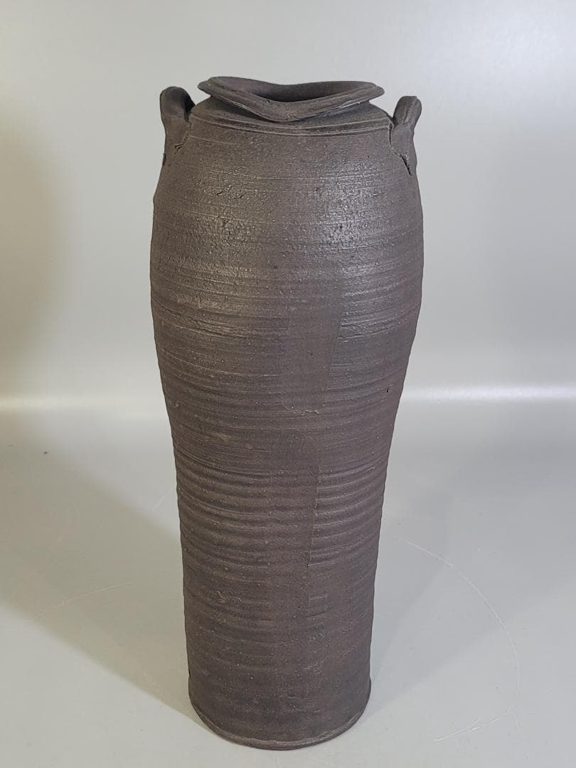 茶道具 南蛮 花生 時代物 DT688