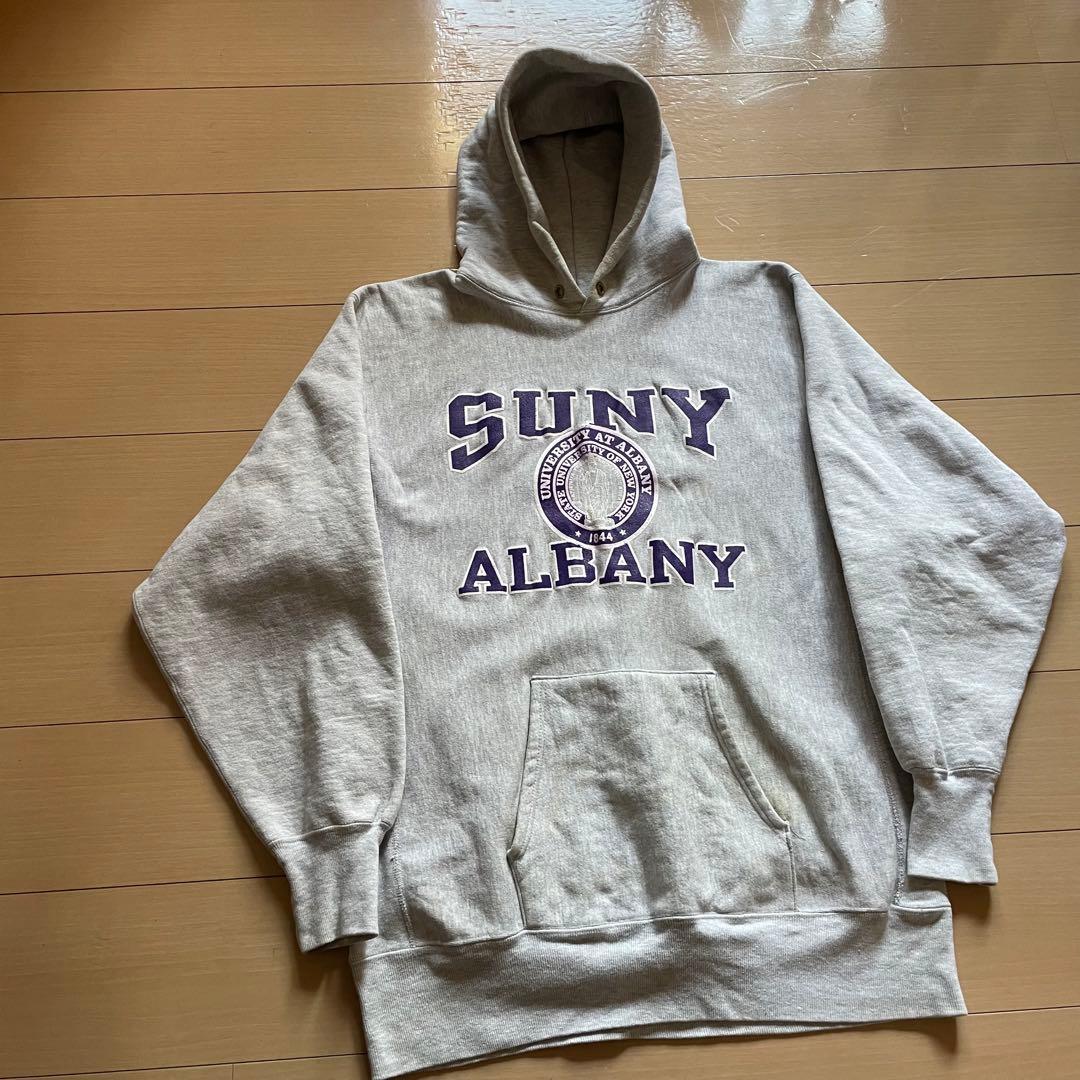 90s champion USA製 リバースウィーブ XXL カレッジプリント