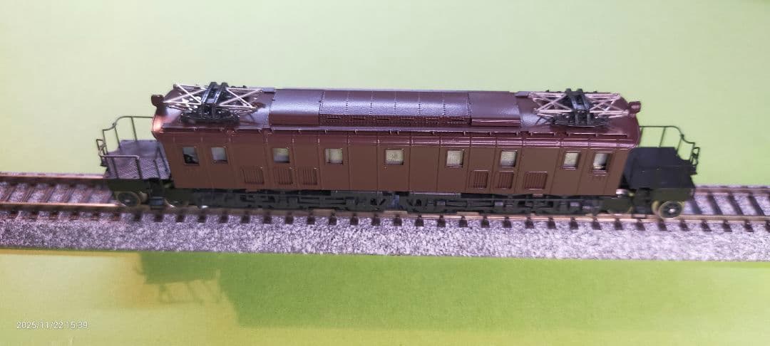 ワールド工芸製国鉄ＥＦ59型Nゲージ 電気機関車完成塗装済品 ブラウン
