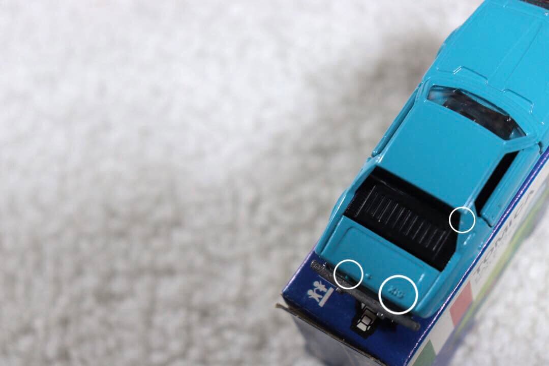 日本製　トミカ　外国車シリーズ　フィアットX 1/9 F28 イタリア　1977