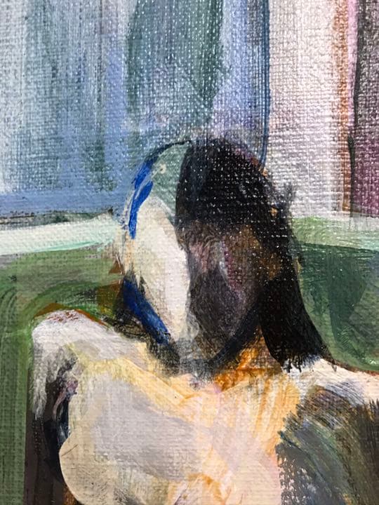 絵画　今井信吾画伯作品6号額付き！