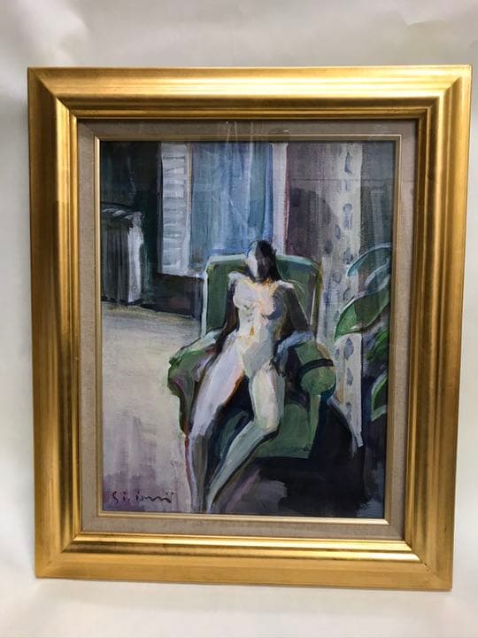 絵画　今井信吾画伯作品6号額付き！