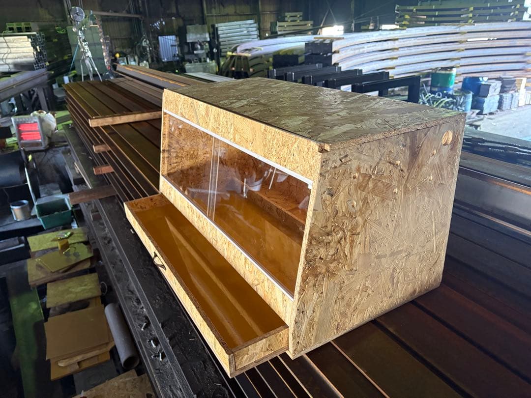 爬虫類ケージ　80×40×40 引き出しタイプ　爬虫類　ペット　ケージ　飼育