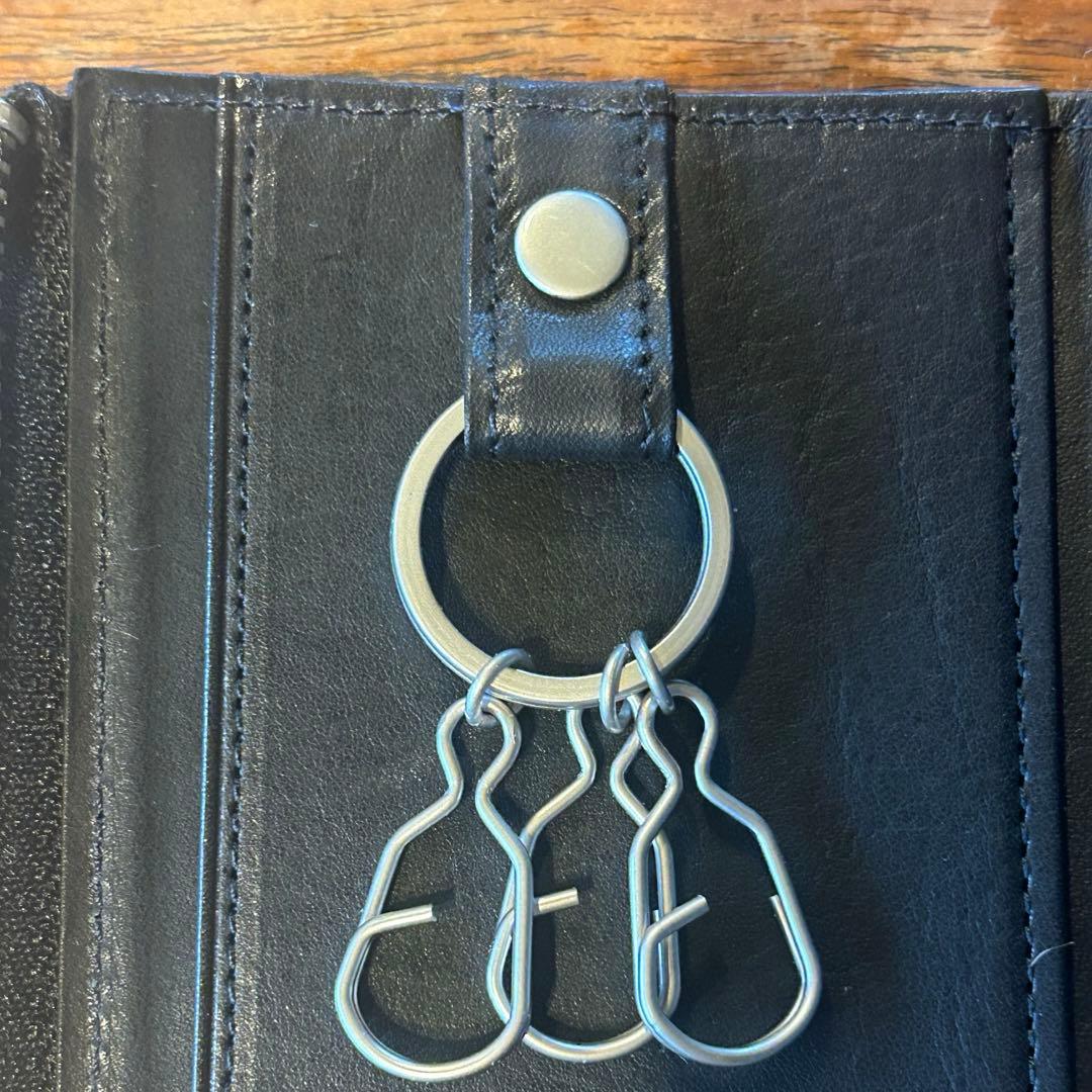 MARGARET HOWELL ×porter 黒レザー　キー&カードケース