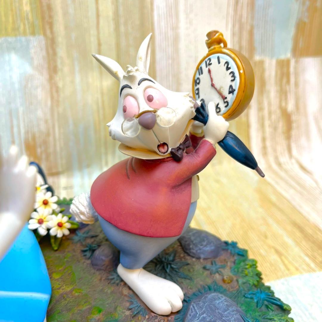 不思議の国のアリス 白うさぎ 小物入れ チェシャネコ 時計 アクセサリーケース