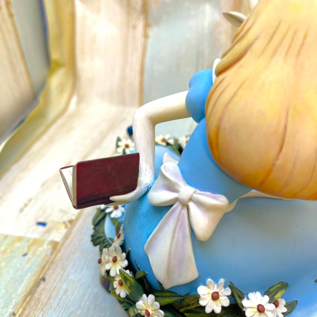 不思議の国のアリス 白うさぎ 小物入れ チェシャネコ 時計 アクセサリーケース