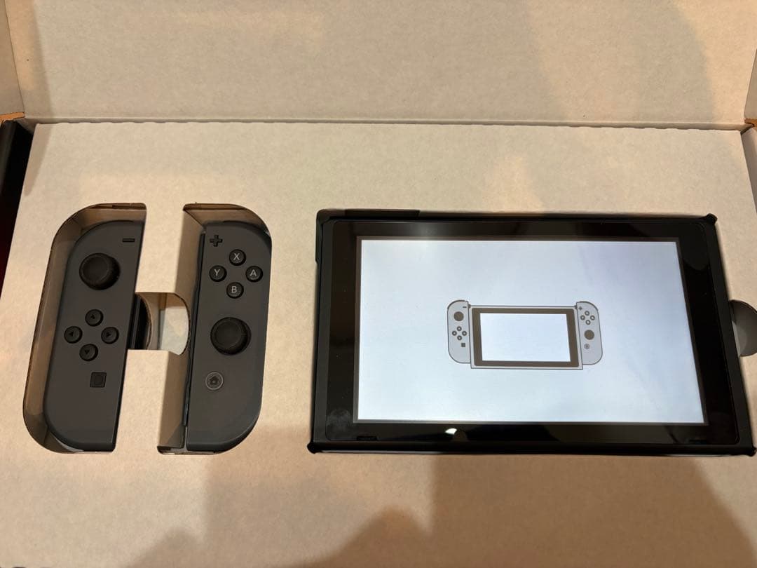 初期型Nintendo Switch 本体 Joy-Con（L）/（R）グレー