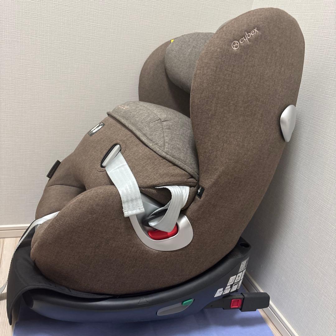最終値下げ‼️Cybex チャイルドシート ISOFIX ブラウン
