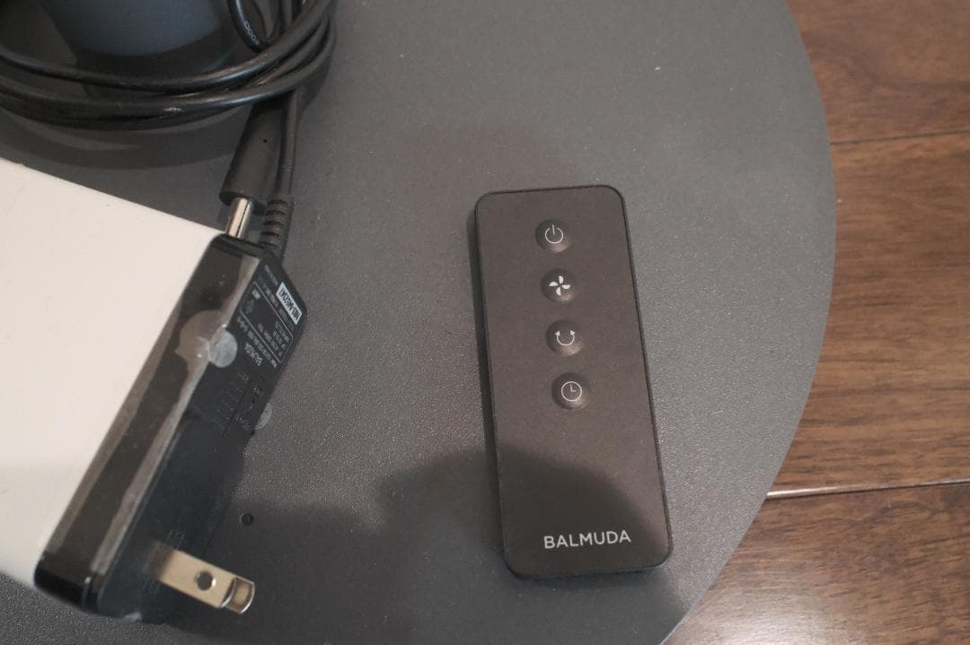 BALMUDA バルミューダ 扇風機 ブラック 2022年購入 リモコン付
