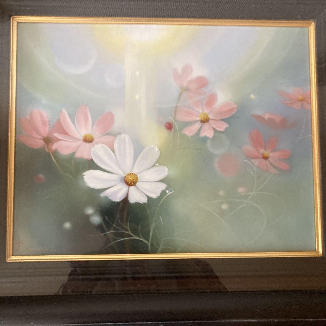 吉村美令由　「調　コスモス」　F6号