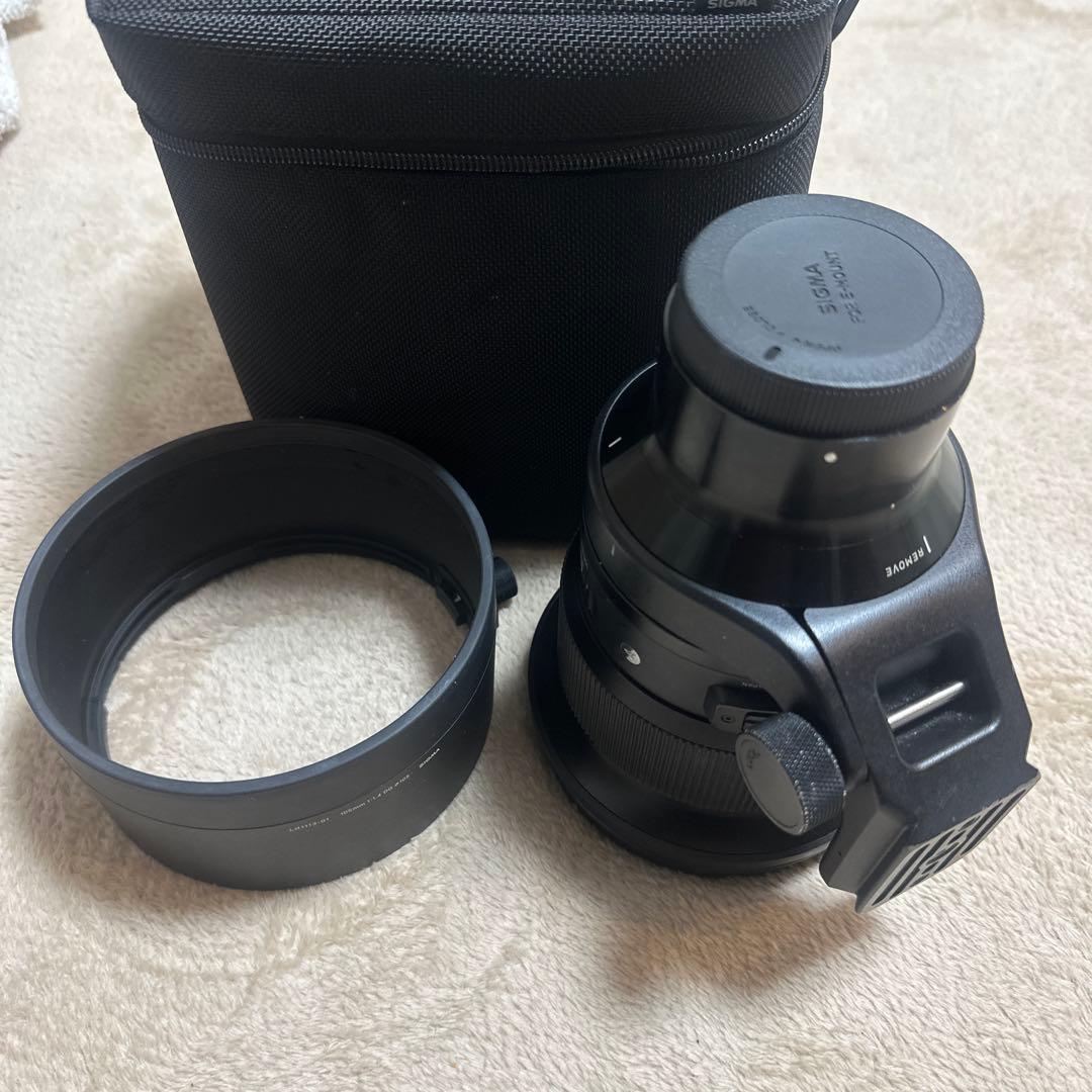 SIGMA シグマ SONY eマウント 105mm f1.4 単焦点レンズ