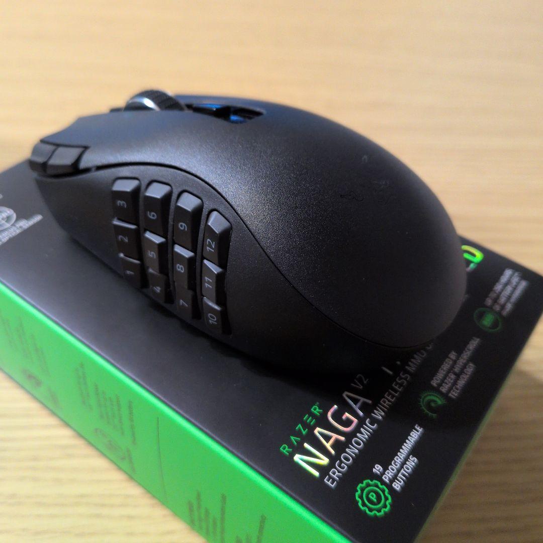 マウス・トラックボール Razer Naga V2 hyperspeed