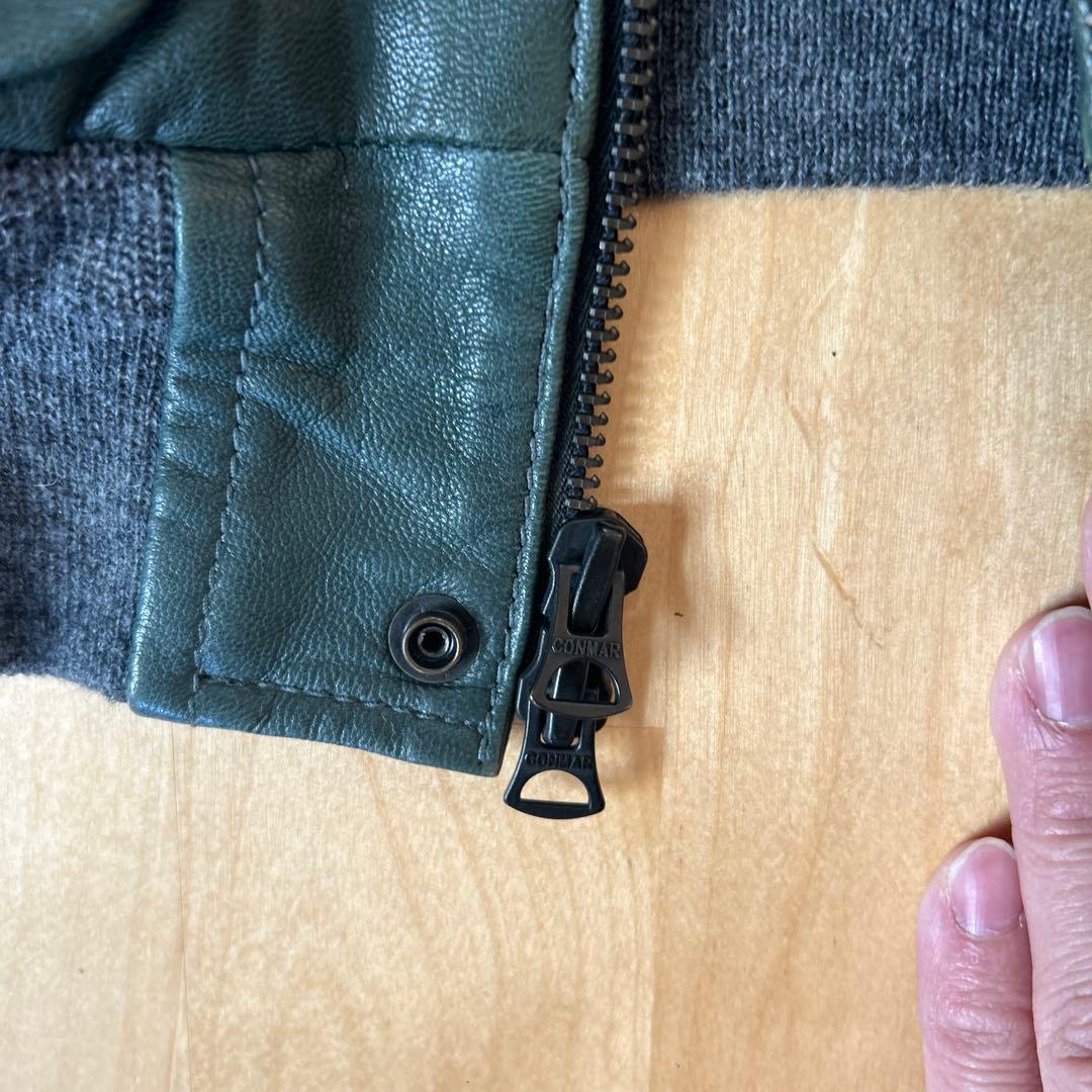 アルマーニエクスチェンジ　本革　革ジャン　サイズM