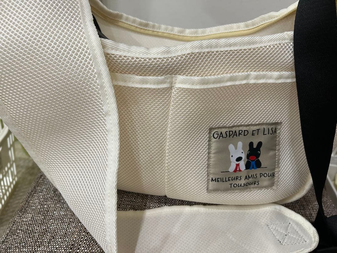 GASPARD ET LISA メッシュキャリーバッグ
