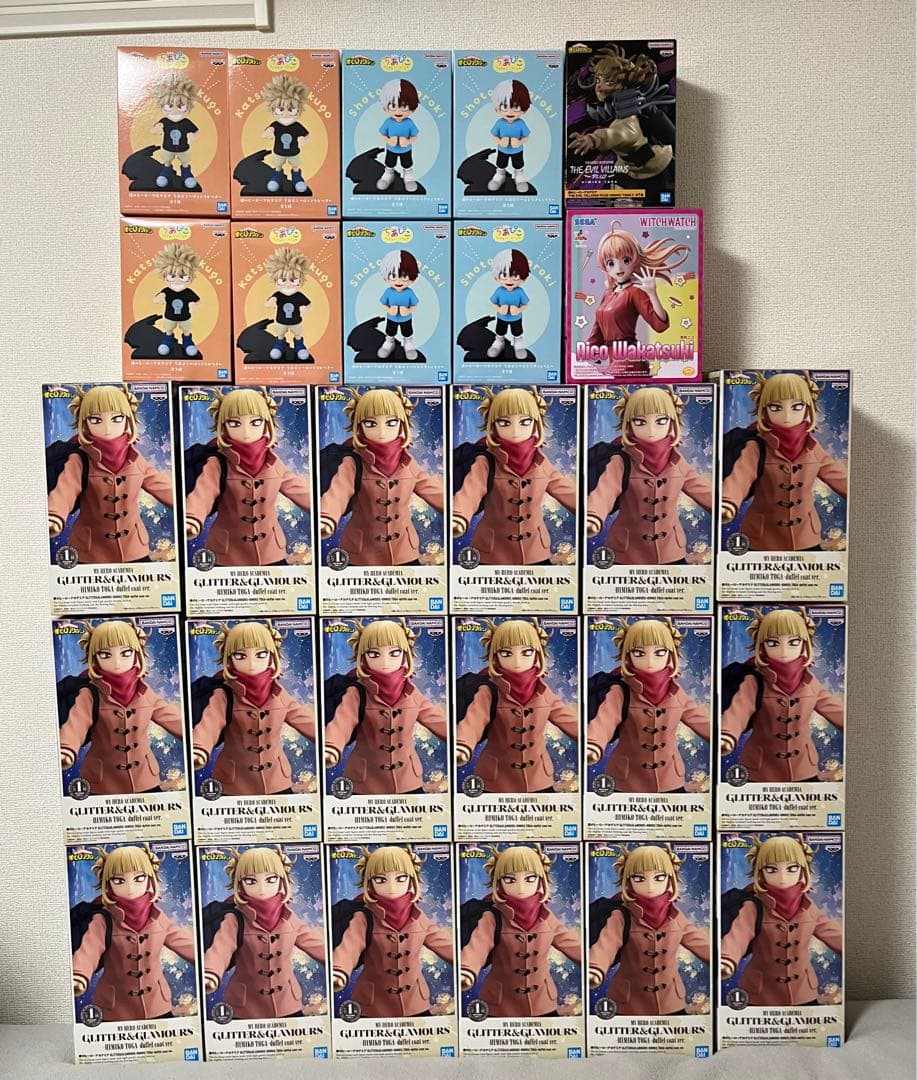 僕のヒーローアカデミア プライズフィギュアまとめ売り ウィッチウォッチ