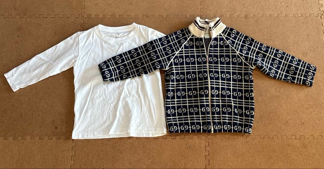 GUCCI ジップアップブルゾン　キッズ