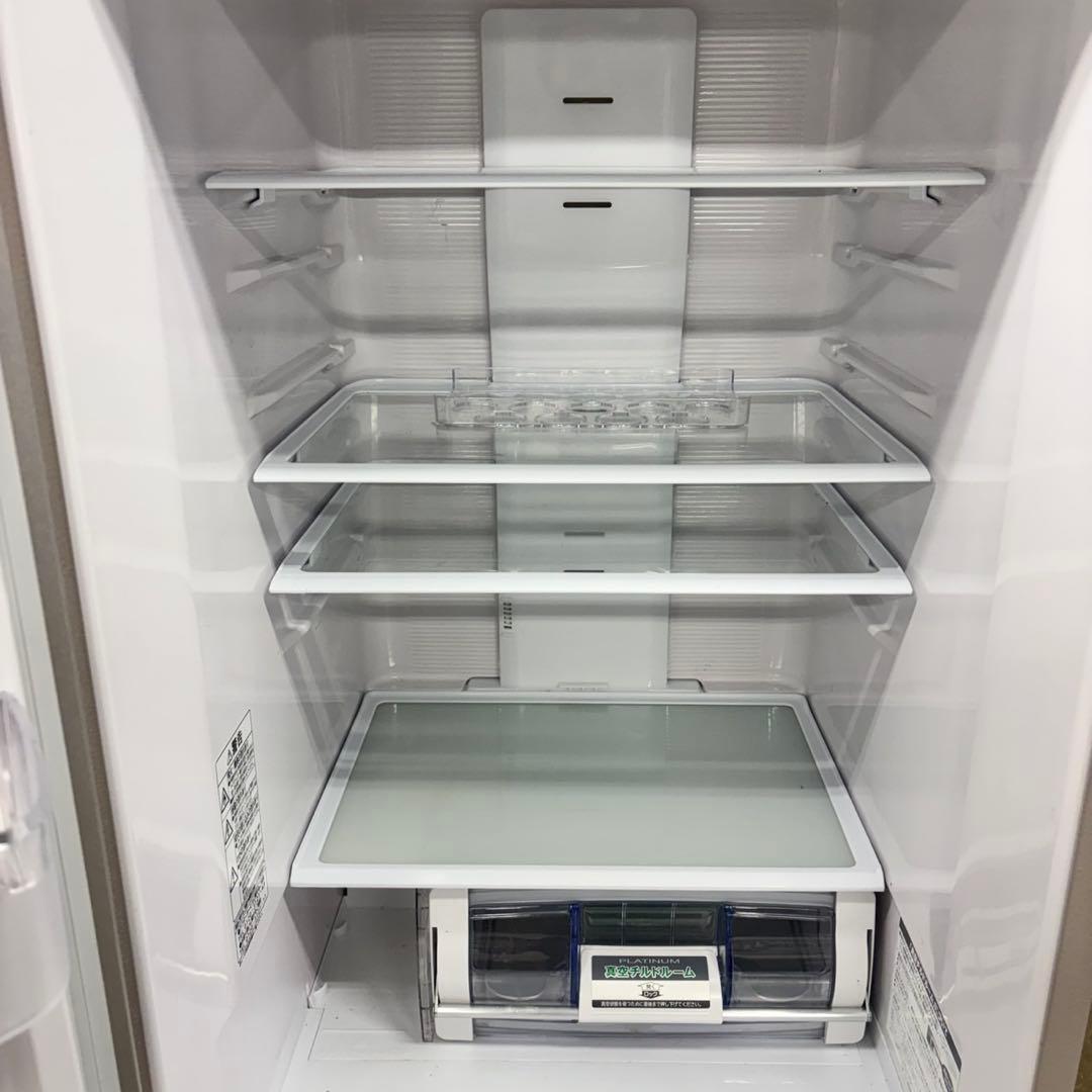 538 冷蔵庫　大型　300L〜400L 左開き　保証込み　格安　大人気