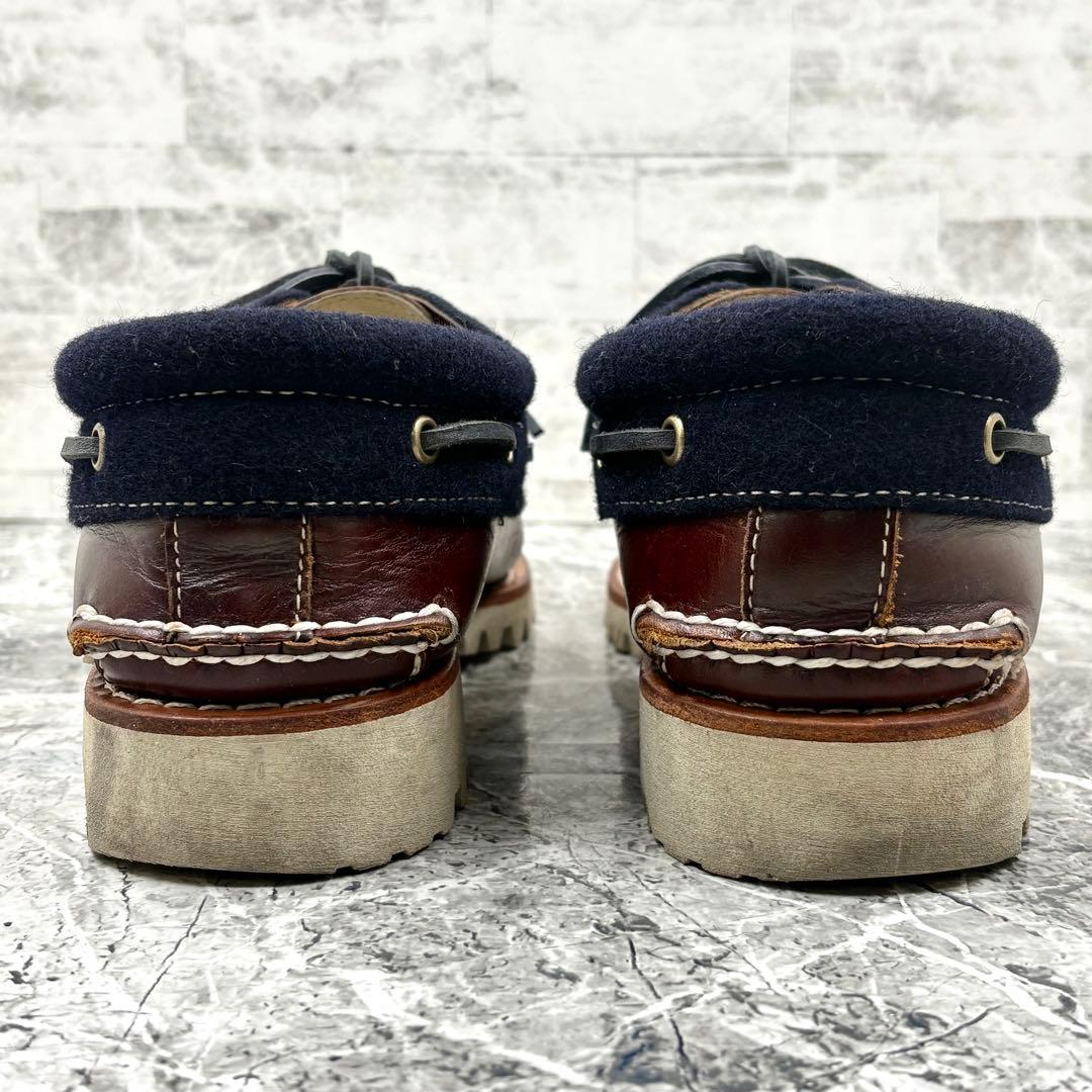 ティンバーランド スリーアイ クラシック 26.5cm ブラウン レザー ウール