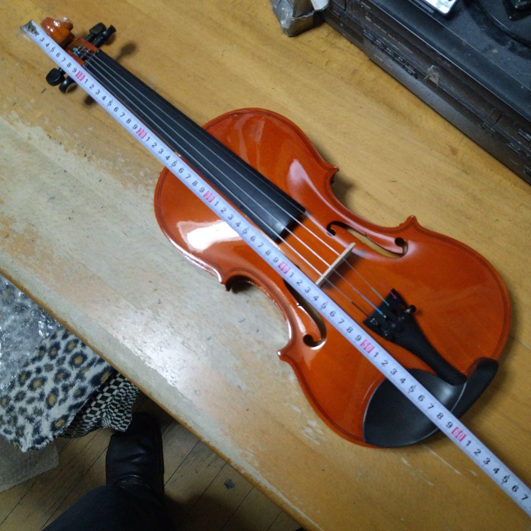 ♥整備済、即使用可♥新品♥バイオリン4/4初心者向け♥弓ケース松脂付♥値引き不可