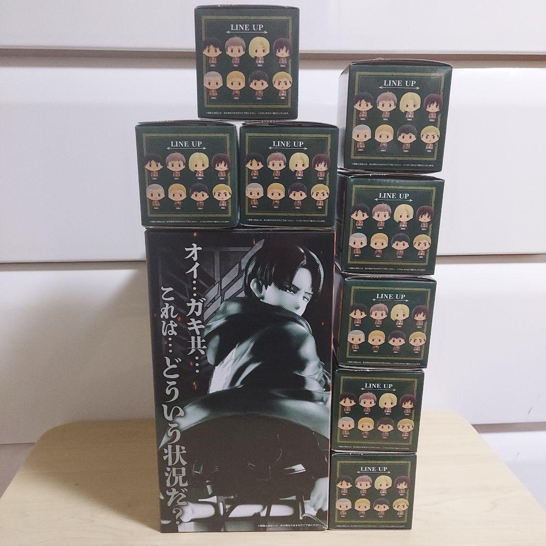 一番くじ　進撃の巨人　獣の巨人は俺が仕留める　フィギュアコンプリートセット