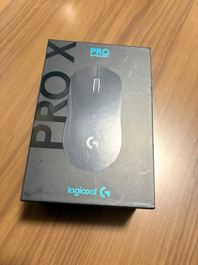 logicool PRO X SUPERLIGHT ブラック ワイヤレスマウス