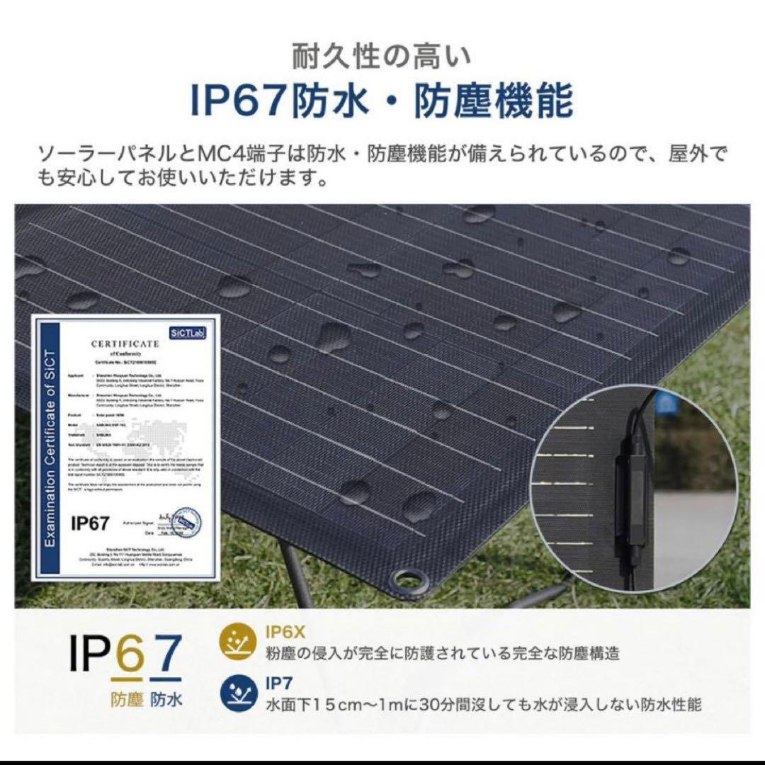 【新品未開封】SABUMA ポータブル電源&ソーラーパネル 200W 超お買い得