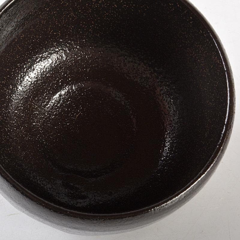 takaty　茶道具　楽吉左衛門　黒楽茶碗　時代箱付　C　5759