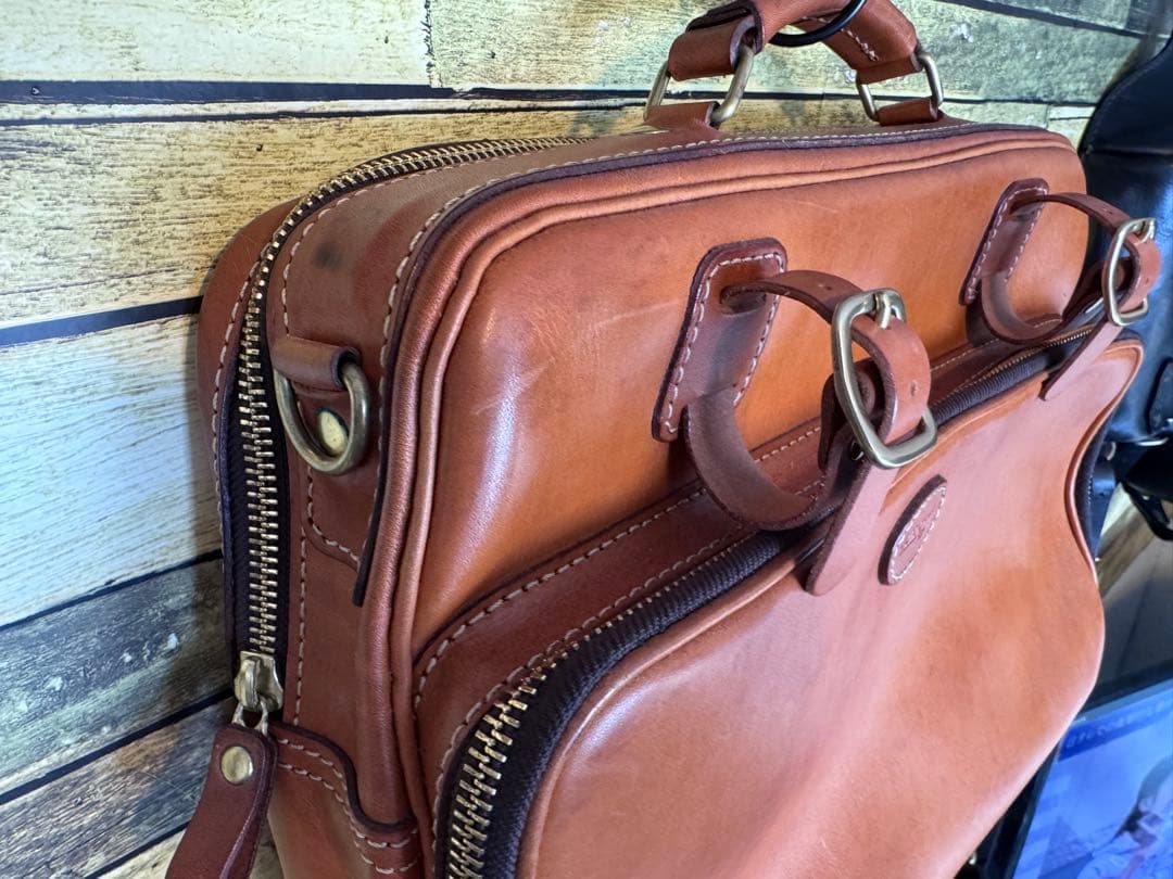 HERZ BF-20 2WAYビジネスバッグ　良エイジング