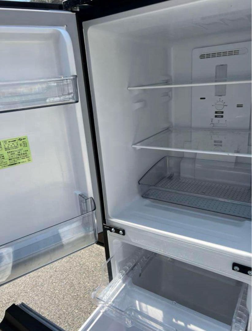【高年式】2022年式 152L 2ドア冷蔵庫 シャープ SJ-D15H-H