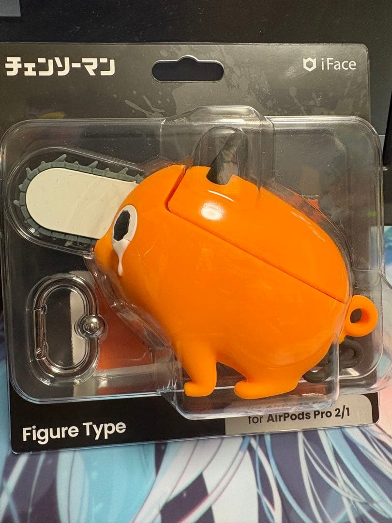 ポチタ　AirPodsケース　iFace(ステッカー付き)