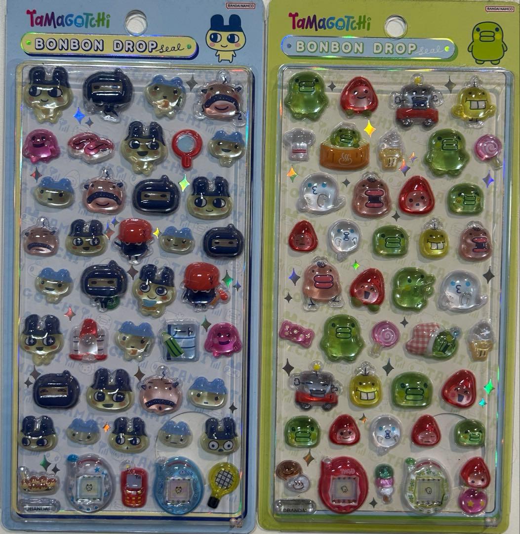 『正規品』たまごっちボンボンドロップシール　サンリオミニドロップ全種12枚セット