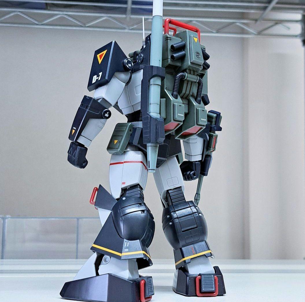 【開封品】 HI-L R ダグラム スミ入れ塗装済み