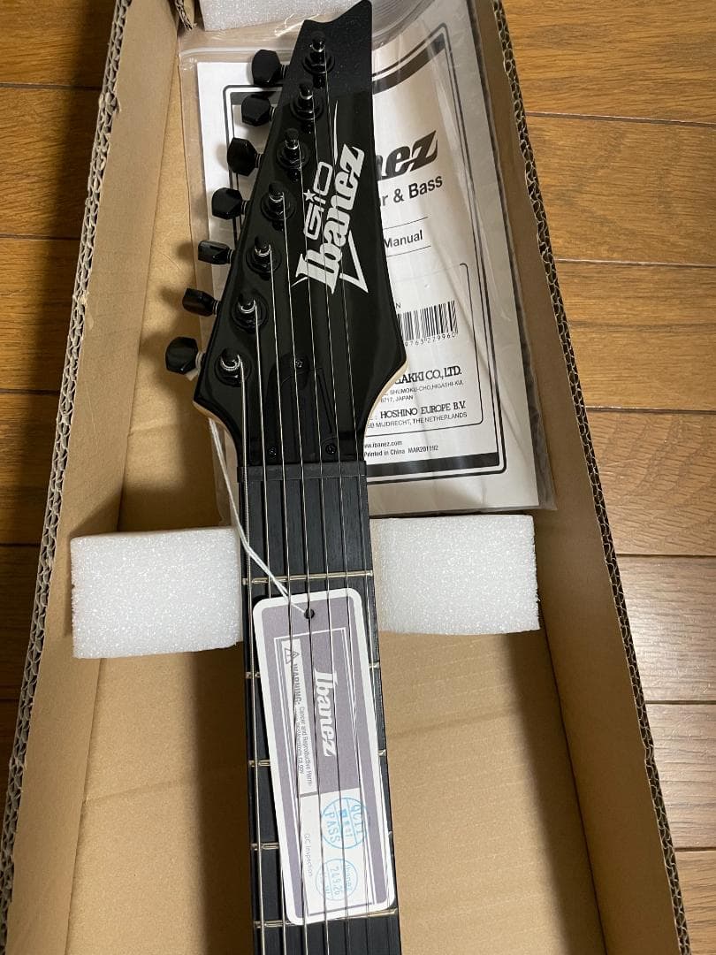 Ibanez GRG7221QA-TBB 7弦エレキギター〈アイバニーズ〉