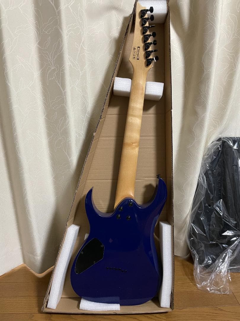 Ibanez GRG7221QA-TBB 7弦エレキギター〈アイバニーズ〉