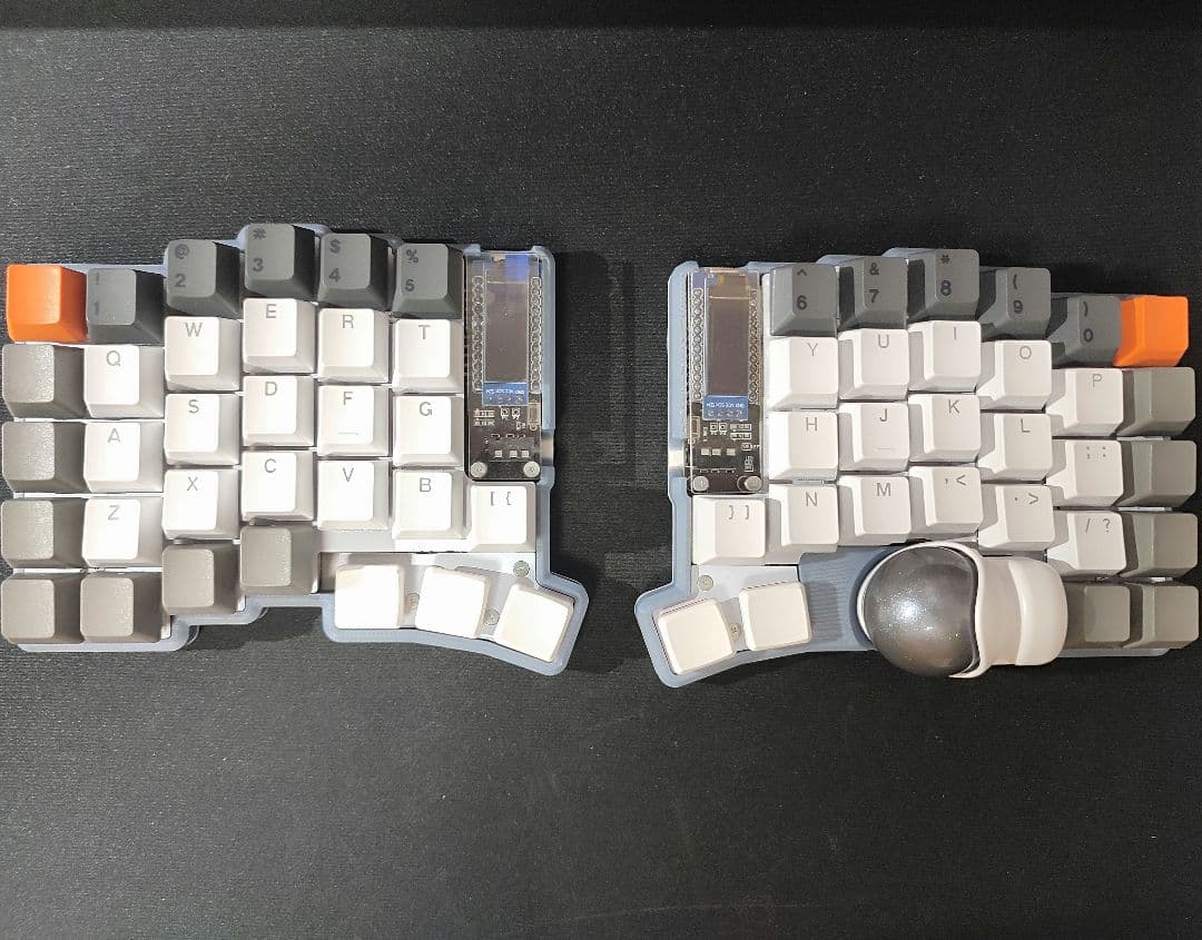 完成品 keyball61 TRRSケーブル、タイプCケーブルなどのおまけ付き