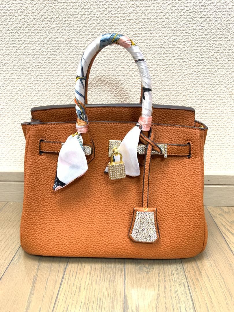 【2000円値下げ】２wayバッグ ビジュー、スカーフ付き