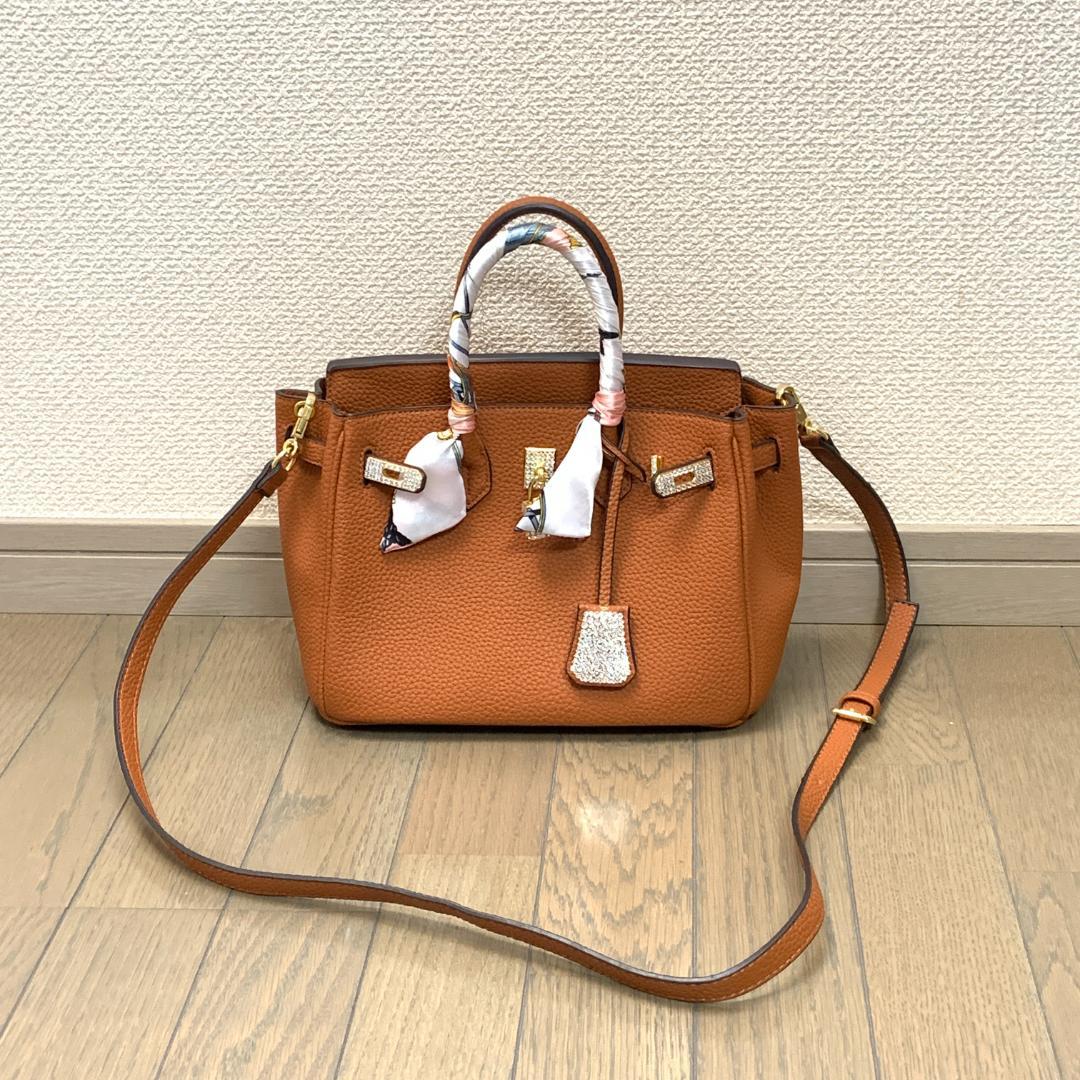 【2000円値下げ】２wayバッグ ビジュー、スカーフ付き