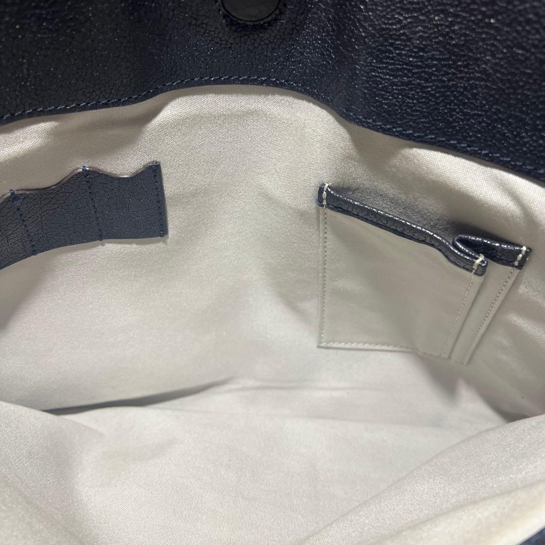 土屋鞄　アルマス バッファローブリーフ （アーバンネイビー）