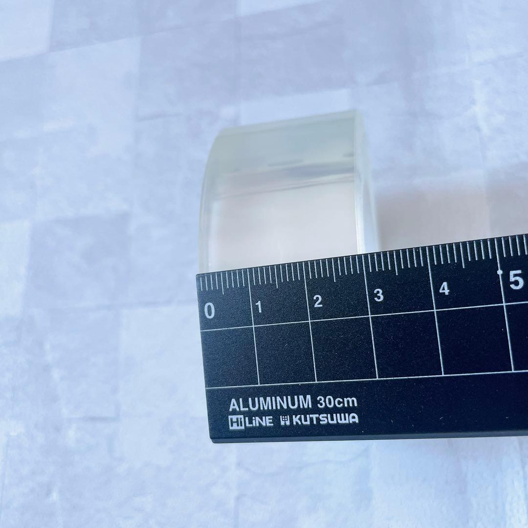 魔法のテープ　両面粘着　水洗い可能　再利用可　長3m×幅3cm×厚さ1mm