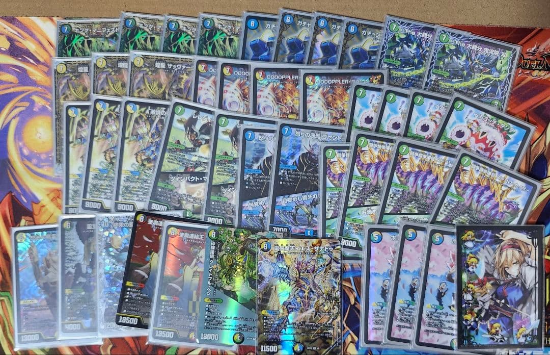 引退品　デッキケース＆プレイマットセット　デッキ