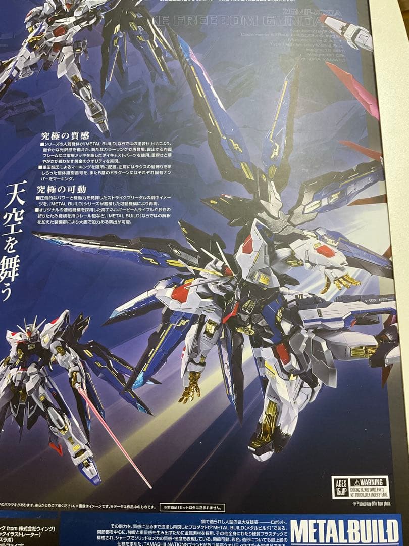 メタルビルド　ストライクフリーダムガンダム　2024