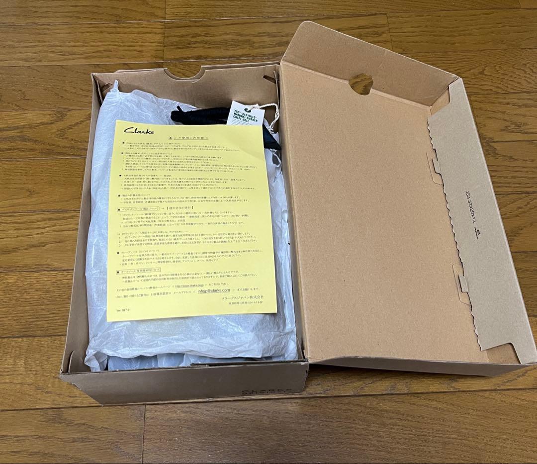 Clarks ワラビー ブラックレザー