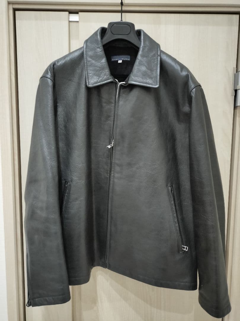 CHEVIGNON レザー ジャケット LL XL グレー ブラック